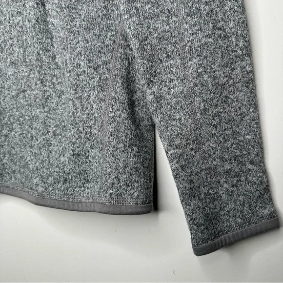 Patagonia Women's Better Sweater 1/4-Zip Fleece Pullover Light Gray Small - Picture 5 of 9